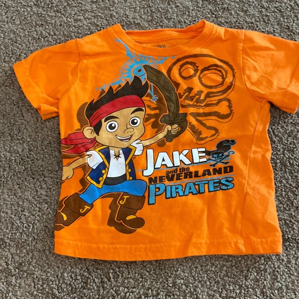 Kids Jake and the never land pirates shirt
